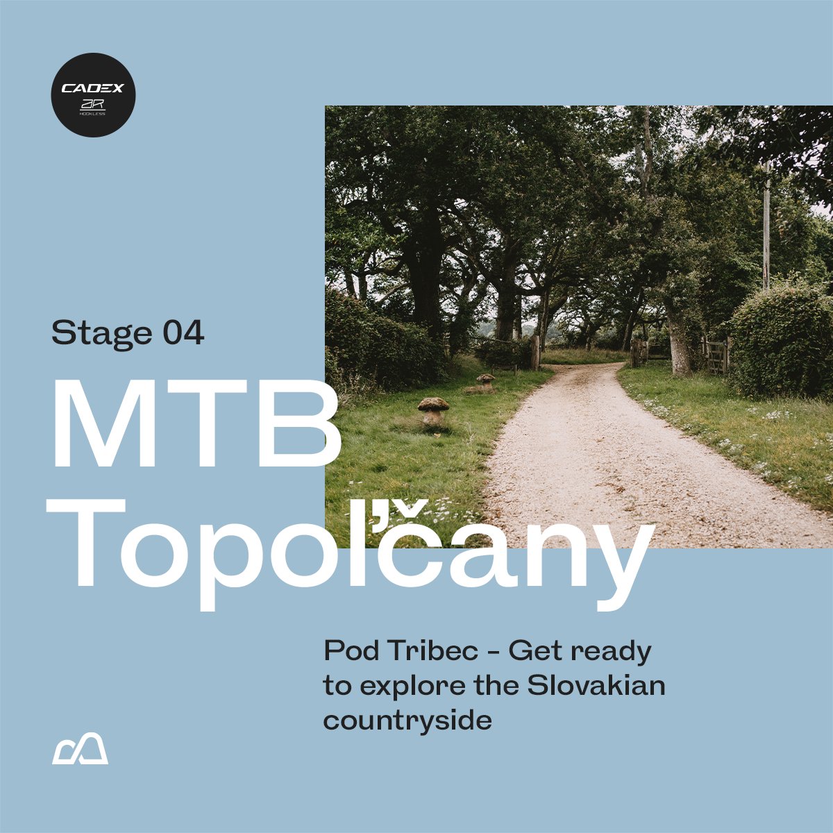 CADEXCycling's tweet photo. 4th and final week of the CADEX x @BkoolSport AR35 Virtual Gravel Series!

Get ready for some climbing this week as Stage 4 takes on Topolcany, a 15km ride with around 550m of elevation in the glorious hills of Slovakia.

Join here → https://t.co/1SWU4HAPRz

#EffortInSpeedOut https://t.co/HaKjgBesRF