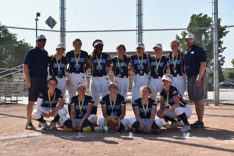 NEWaveFastpitch's tweet photo. 🌊 16’s earn USA STATE RUNNER UP Class A!!!

Went 6-2 on the weekend. Played 5 games today to battle back to lose 8-6 in the championship. 

They started warming up at 7am this morning and played 5 back-to-back games to earn a shot at the 🏆. 

Congratulations 🌊 16’s https://t.co/L14HDg3W7j