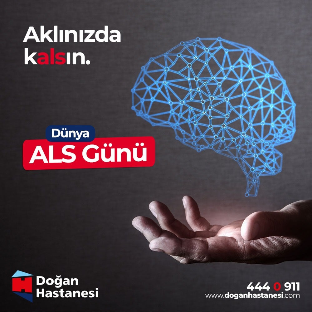 21 Haziran Dünya ALS Günü ⭕

📢 ALS, omurilik ve beyin hücrelerine zarar veren ilerleyici bir sinir sistemi hastalığıdır. Dünya ALS Günü'nde ALS hastalarının farkındayız, yanlarındayız.

 #DünyaALSGünü