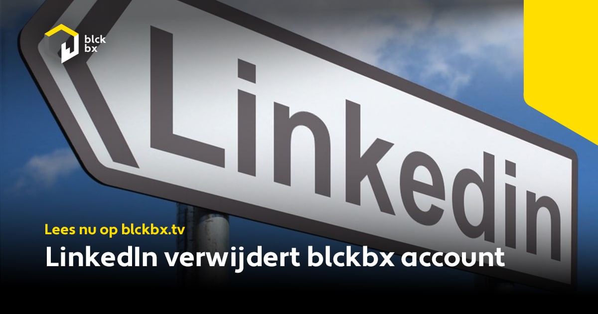 blckbxnews's tweet image. LinkedIn heeft zaterdag het account van blckbx verwijderd. De redactie vroeg LinkedIn om een toelichting, maar heeft nog geen reactie ontvangen. Er is inmiddels een alternatief account aangemaakt.

➡️ bit.ly/3tOvPR0 

🚨 Nieuw account: bit.ly/3y5GBVG