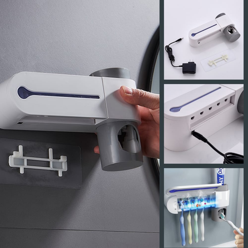 favouritemarts's tweet photo. Clutter be gone with our built-in toothpaste chamber (just insert your toothpaste in). An interior vacuum pump dispenses product onto your brush when you press against a lever. No drips or sticky mess.
https://t.co/y774noAuUk https://t.co/nmwlvkpvN3