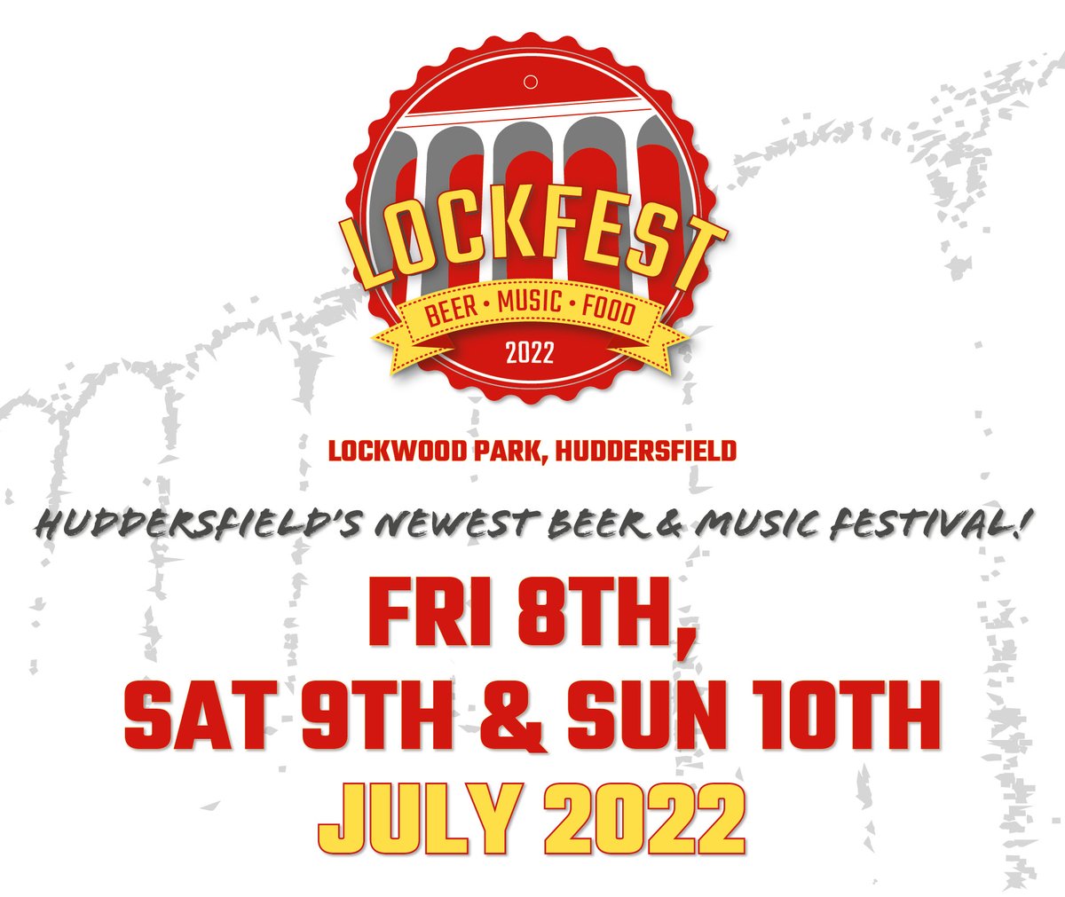 reallockfest's tweet photo. Only 2 weeks until the opening night of LockFest!
40 cask ales available plus live entertainment.
Friday evening lineup:
Radioactive - 5pm
Highway 62 - 7pm
Storm - 8.45pm
8-10th July. Get your tickets for LockFest here https://t.co/lqMxJxg7Ao
#LockFest #Beer #Music #Food https://t.co/FiPpKcGYvp