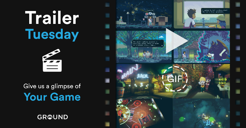 gameroundco's tweet photo. Hey #IndieGameDev 👋

We're hosting another great #TrailerTuesday 📽️

Show us your trailer in the replies!
Retweet 🔁 to support the thread and the games below 💙

#IndieGames #IndieDev