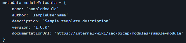 SimonWahlin's tweet photo. #Azure tweeps and #psconfeu people

Are you using metadata in #AzureARM templates?

Do you miss being able to add metadata to your @BicepLang templates?

Please consider my proposal to add support for metadata to bicep.

https://t.co/atWlgHtd6W https://t.co/YEvROT9qJu