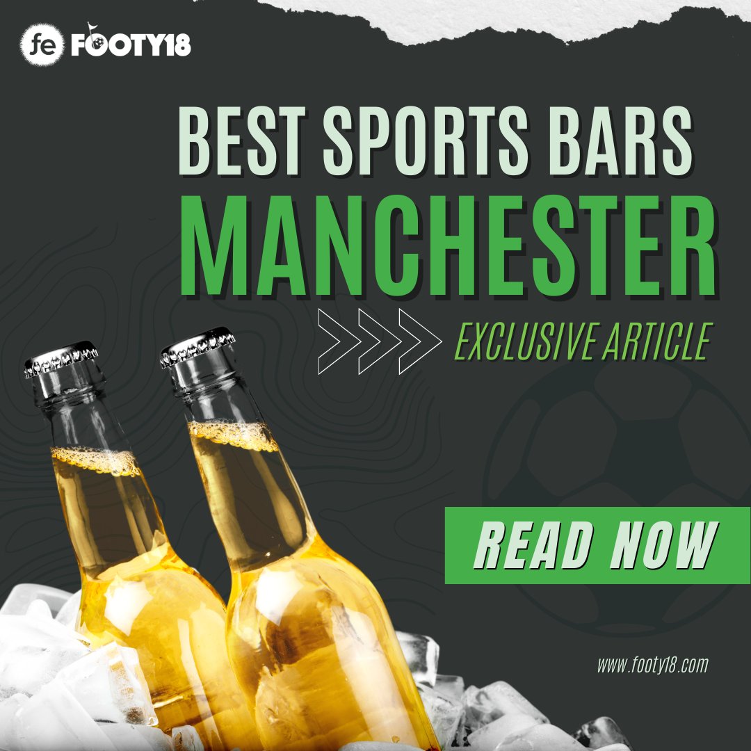 Footy18_'s tweet photo. There's many epic sports bars in Manchester, but we've rounded up the best ones all in one place for you!

Have a read here - https://t.co/1Ht19rWoME 

#manchester #sportsbars https://t.co/XwoZXcC9ki