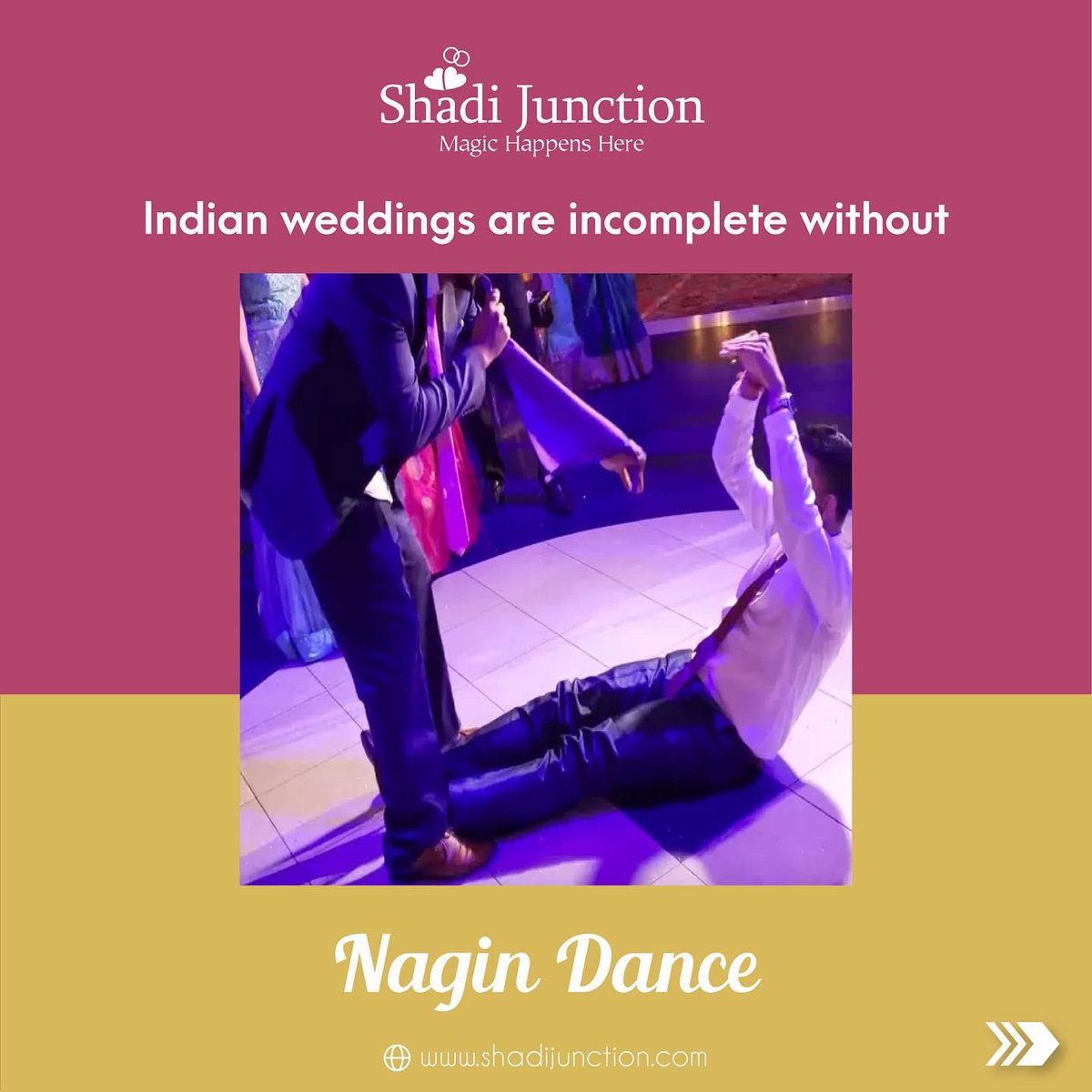 JunctionShadi's tweet photo. We know that everyone can relate to these things!😂
So, what's your take on it?
.
.
#indianwedding #wedding #weddingmeme #naagindance #3idiots #weddinggossip #gossipaunties #weddingfood #memes #aamirkhan #weddingpost #weddingconsultant #shadijunction https://t.co/IV348kji4V