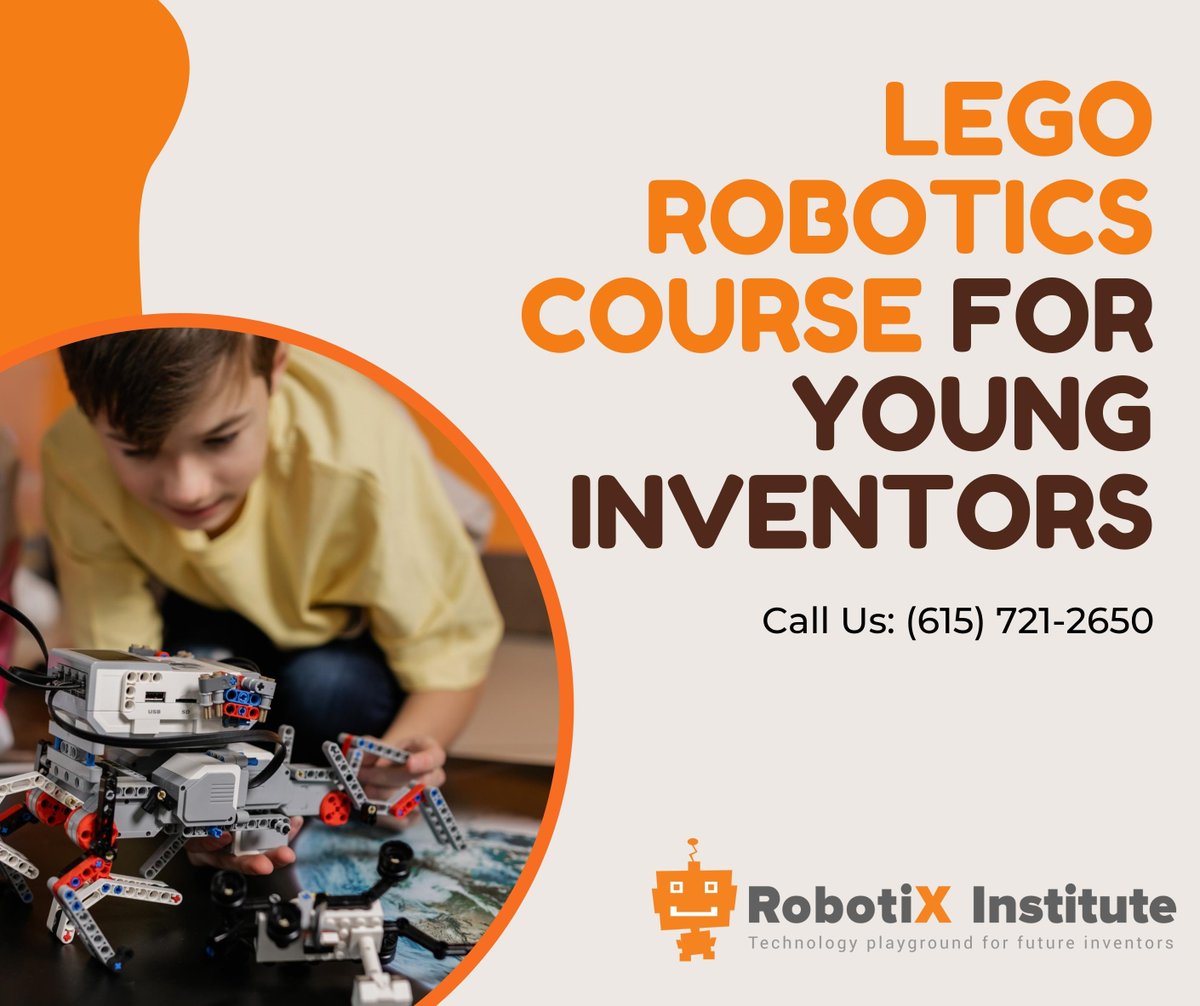 RobotixI's tweet image. At RobotiX Institute, we provide fun-filled and interactive robotics courses. Free trial classes are available.

#roboticsclasses #roboticsforkids #legocourse #legoprogramming