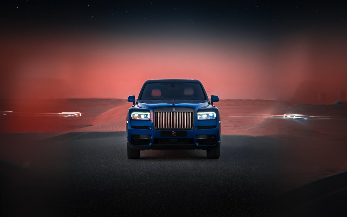 rollsroycecars's tweet photo. #Cullinan introduced as the darkest, most urban expression of a #BlackBadge motor car yet.
 
#TheKingOfTheNight

-
Photo Credit: @theAutofocus https://t.co/aiTUy54xsk