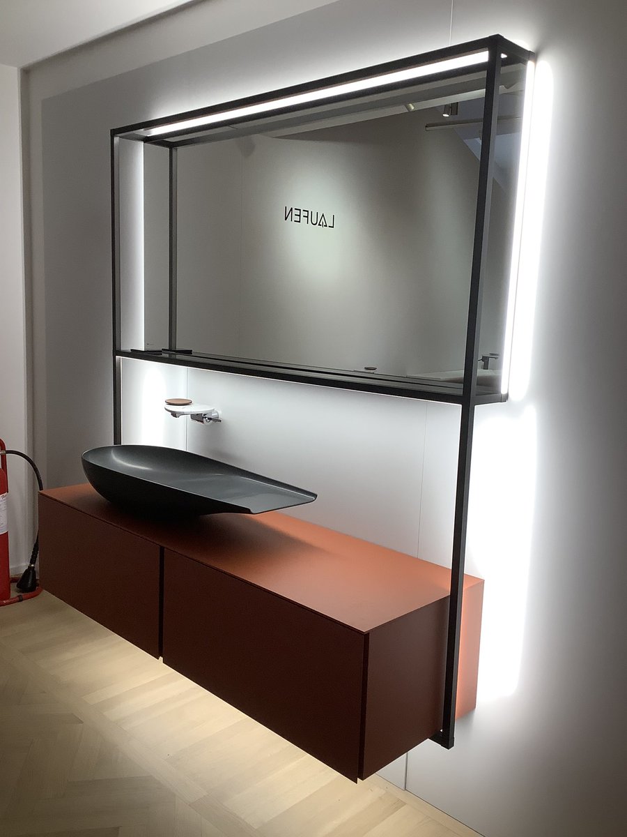 heolby's tweet photo. On walkabout in Milan we visited several showrooms including Antrax radiators with their cutting edge design, @LaufenBathrooms showcasing the exciting new additions to Alessi range &amp; then Fiora cleverly combining new shower tray designs &amp; matching furniture. A great experience! https://t.co/rjjiJ8ROHU