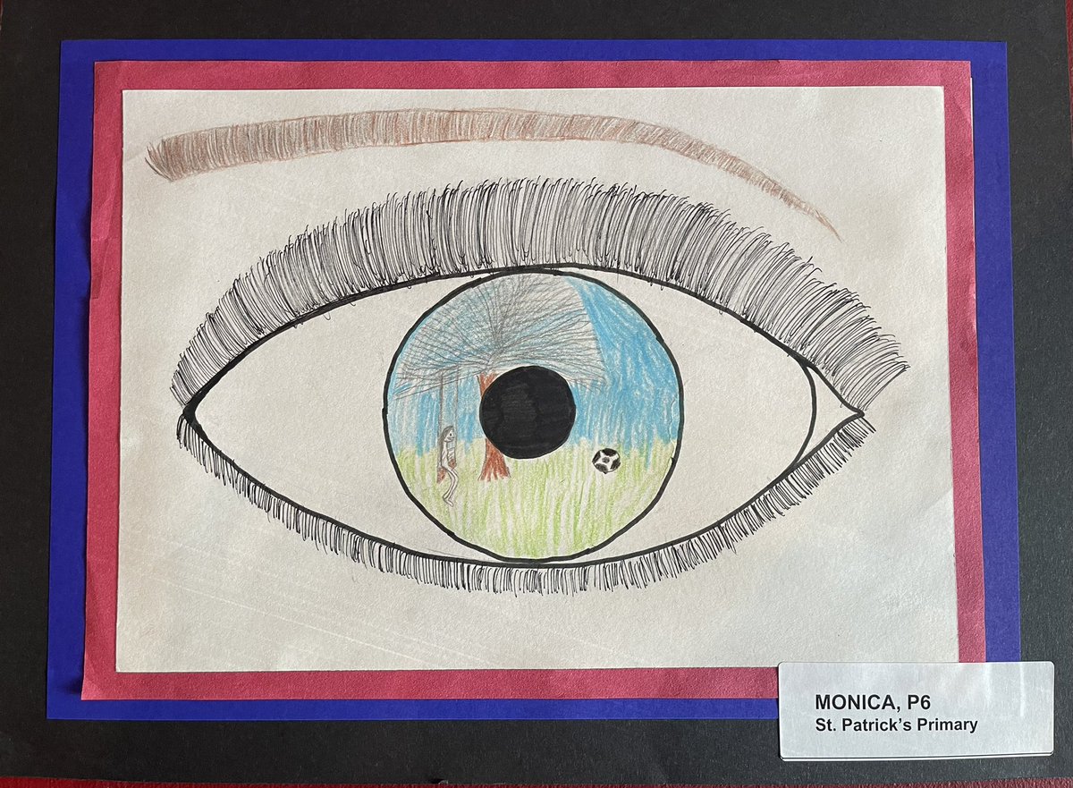 OurPandemicSAC's tweet photo. Daniel, Evie, Luisa and Monica (P6) @StPatricksTroon reflect back on their lockdown experiences in these gorgeous drawings 

#lockdown2020 #reflections #covid19 #art #rozellehouse 

You can see these and many more at Rozelle House, Ayr until Wednesday 22 June, 5pm https://t.co/JdaHstgcco