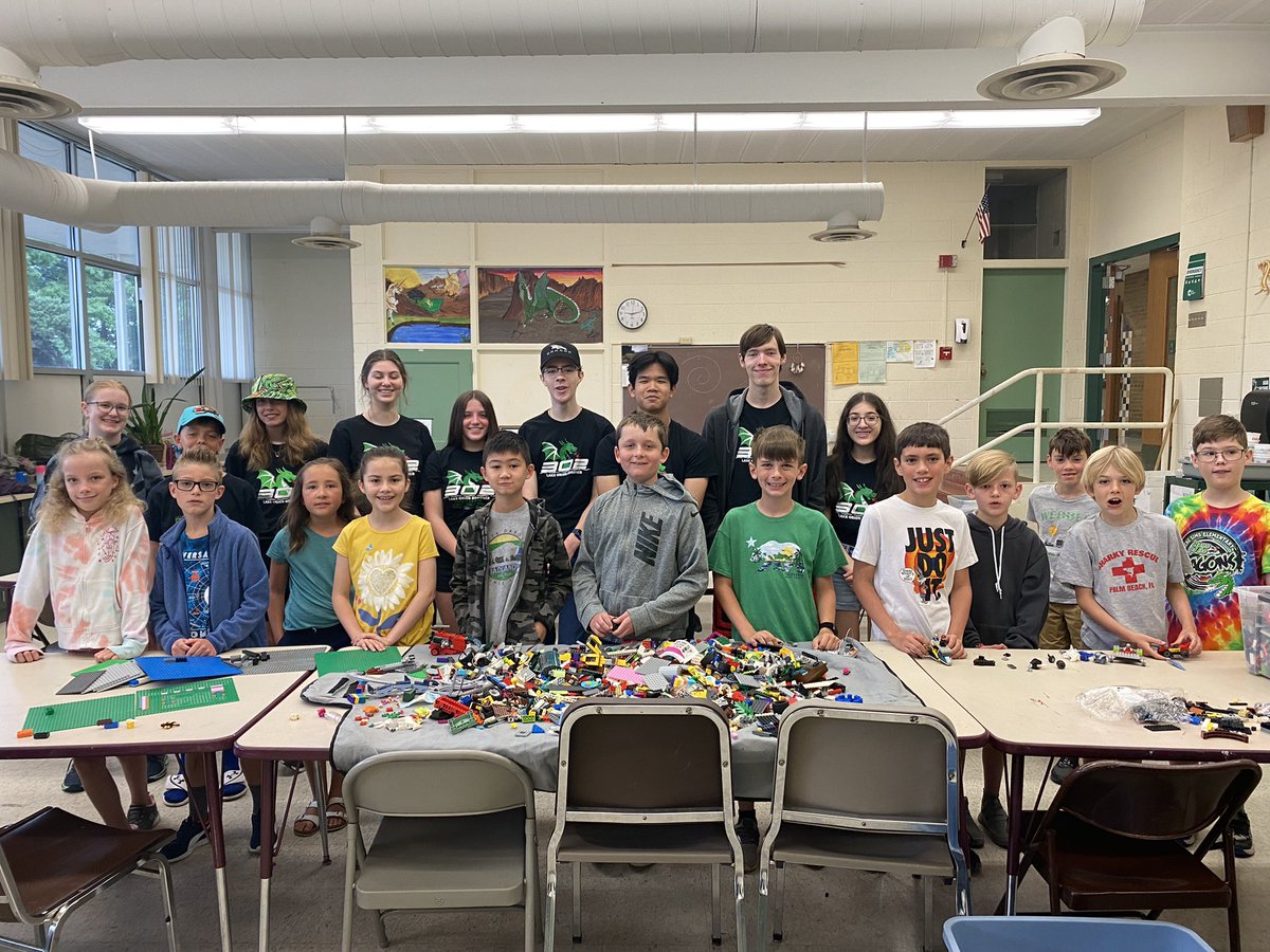 Ready to begin our FLL-C Camp - so excited to teach these kids all about #firstenergize. <a href="/LkOrionSchools/">Lake Orion Community Schools</a>