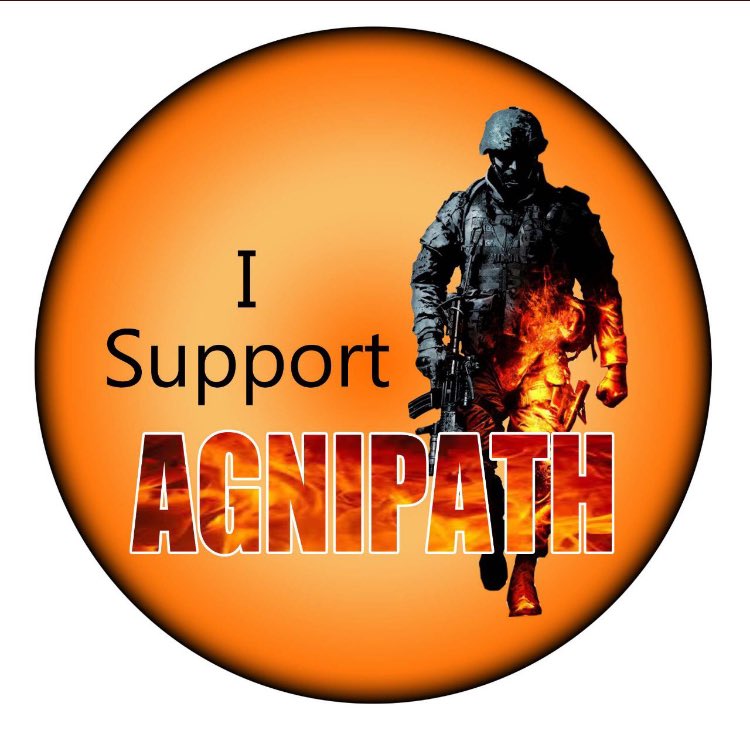 ChandraKarsh's tweet photo. All nationalists will be with Agnipath,I support Agnipath.There is all militant, anti-nationalist,left-wing,congress against this project #AgnipathScheme #iSupportAgnipath #ISupport_AgneepathScheme #BJP https://t.co/dS3prrnIUf