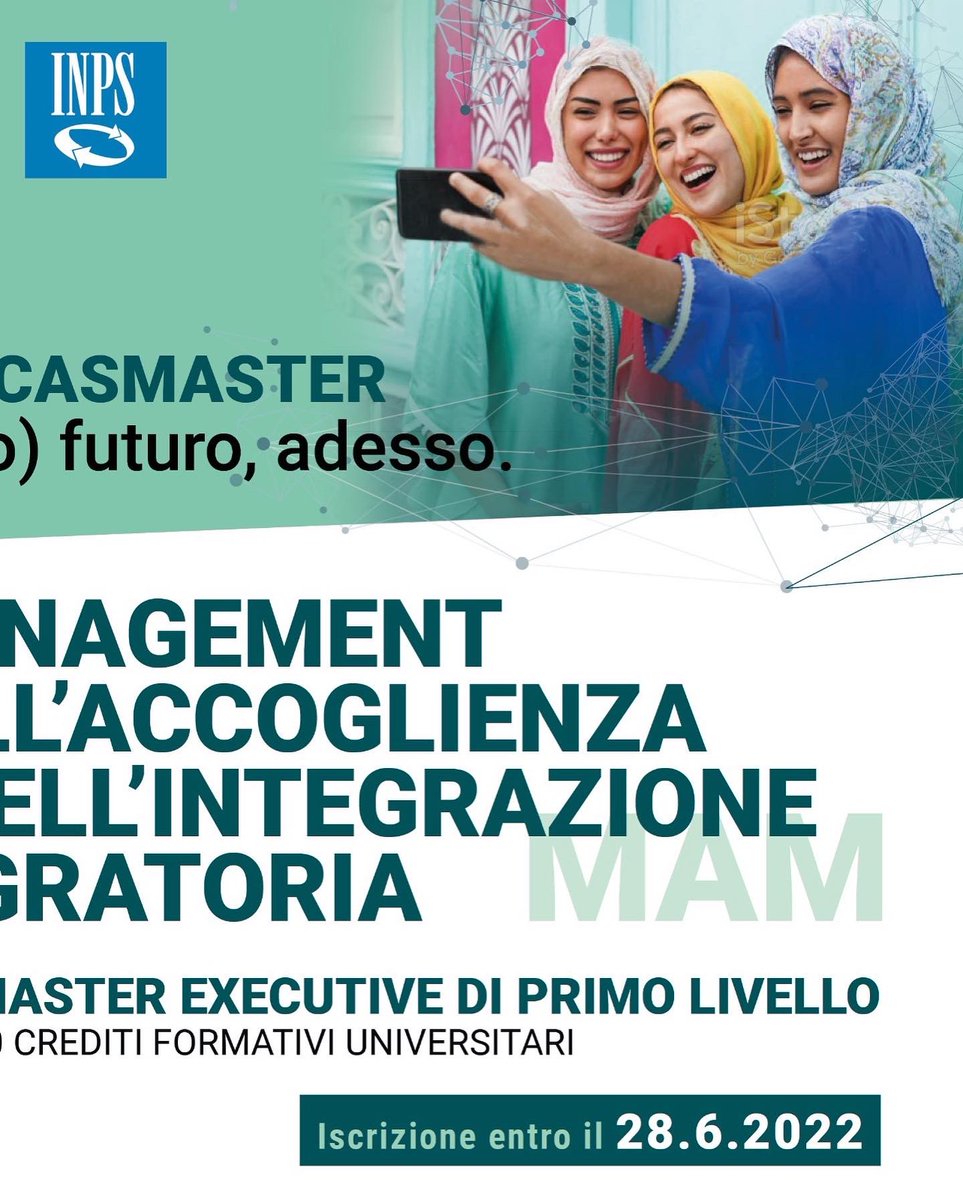 Proviamo insieme a creare una Società cosmopolita? È uscito il bando per il nuovo Master #MAM. rivolto a DIpendenti della #pubblicaamministrazione #INPS #unicassostenibile