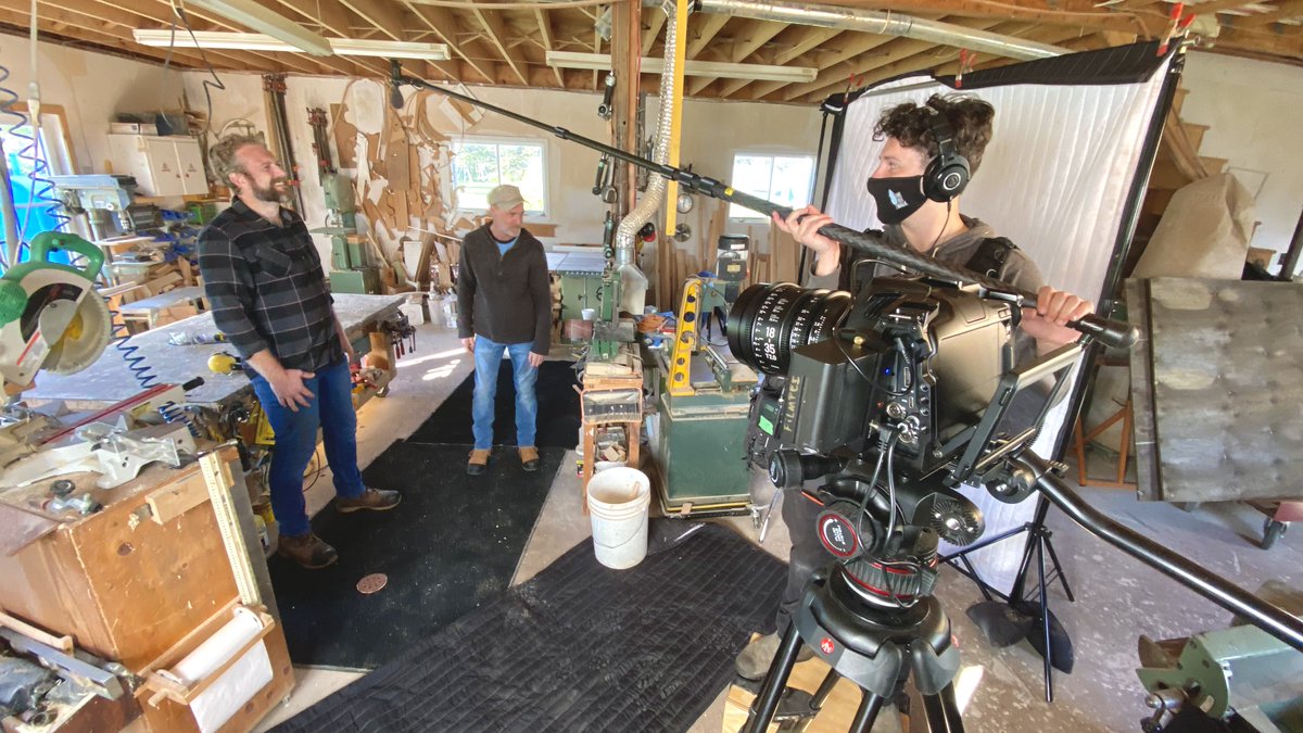 lumberjackcooks's tweet photo. Three more days until #LumberjacksCookbook premieres on @fibetv1! Join us June 23rd to learn how to make fun #woodworking projects and #DIY #homedecor. https://t.co/ZZYRjDt0De