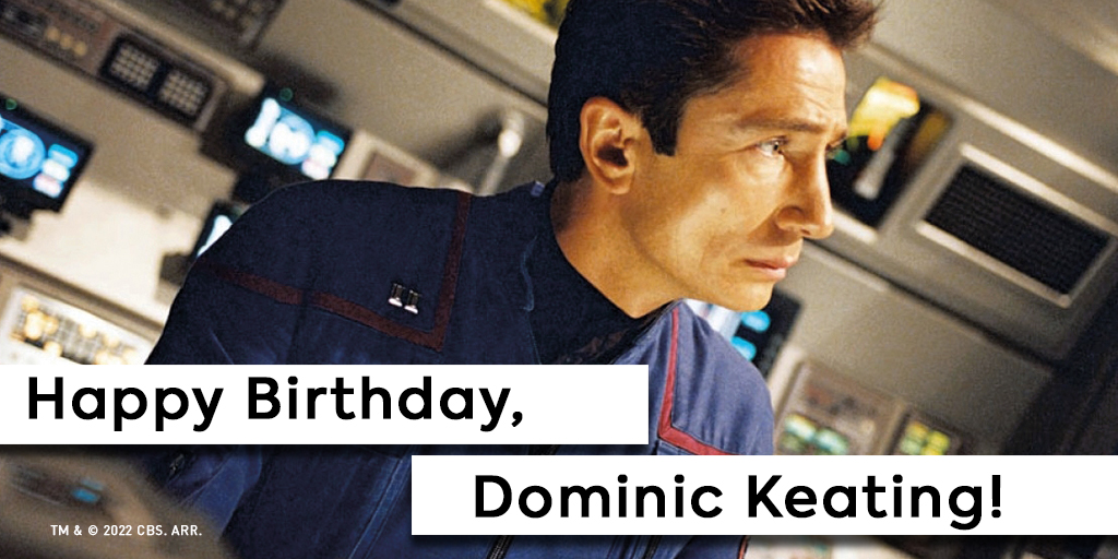 Happy Birthday, Dominic Keating! 