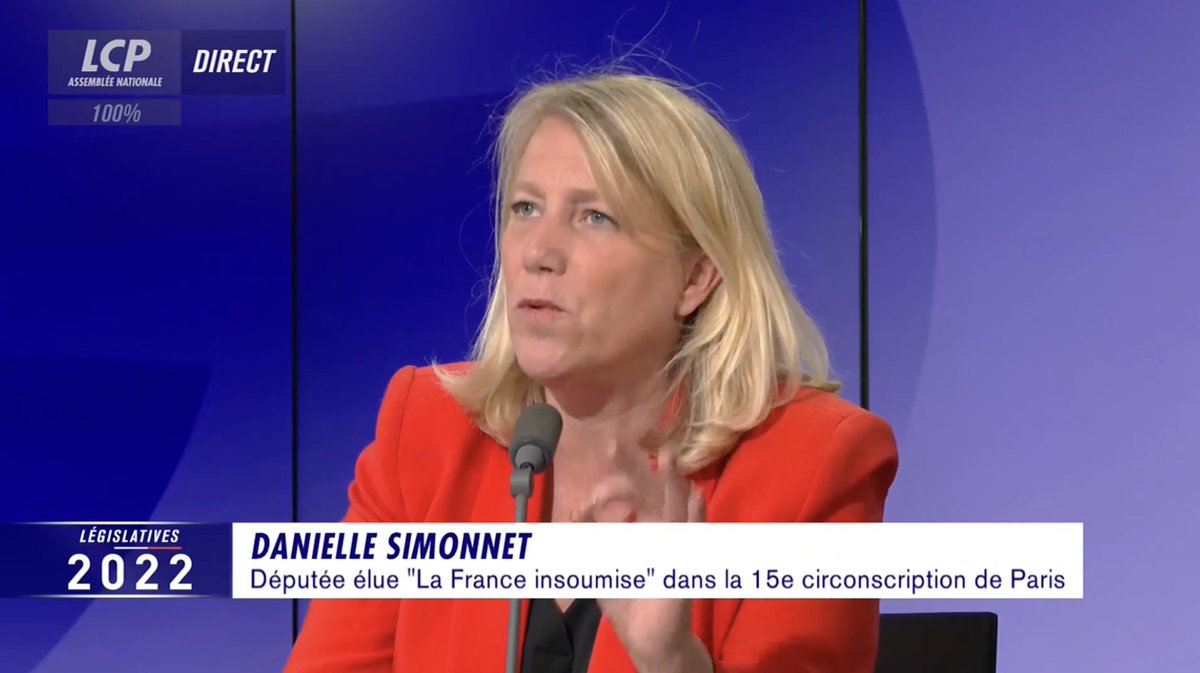 L'urgence pour le pouvoir d'achat ce n'est pas de faire des "chèques" dérisoires, dont on sait qu'ils ne seront pas mis en place avant des mois. L'urgence, c'est de bloquer immédiatement le prix des produits de première nécessité, comme le propose le programme de la #NUPES. #LCP