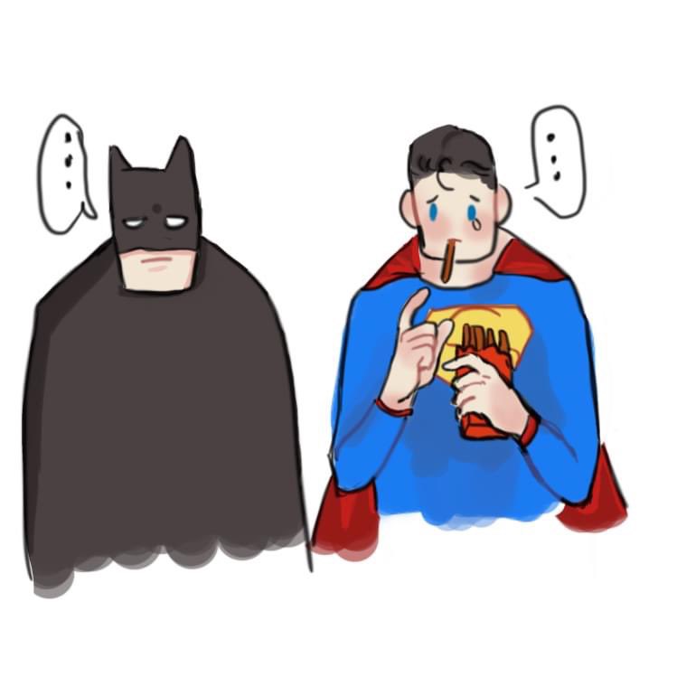 lill_Suu's tweet photo. Look what younger me had done 🤣
#supbat #batman #superman #BruceWayne #ClarkKent https://t.co/uCMkHcg2pK