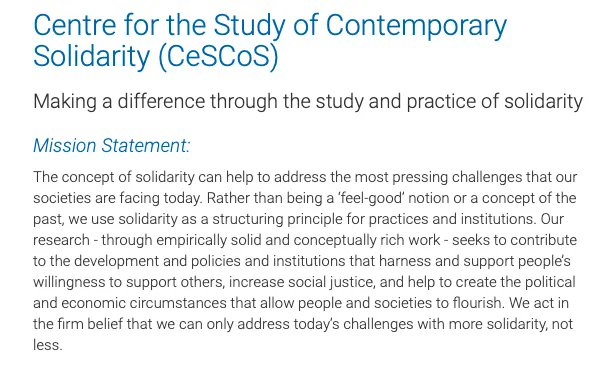 Barbara Prainsack (@bprainsack@c.im) (@bprainsack) on Twitter photo I am looking for a new post-doctoral colleague to work with us on practices, policies, and institutions of #solidarity at <a href="/univienna/">Universität Wien</a>: buff.ly/3N8i4U2 6 year FT contract. Start date February 2023 (German not required) I am looking for a new post-doctoral colleague to work with us on practices, policies, and institutions of #solidarity at <a href="/univienna/">Universität Wien</a>: buff.ly/3N8i4U2 6 year FT contract. Start date February 2023 (German not required)