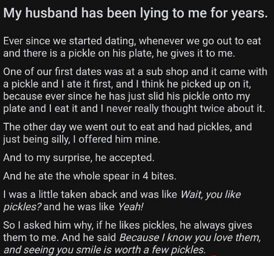 goodbadwrestle's tweet photo. Wholesome pickle story #Pickletalk @TakeTheBumpPod https://t.co/yrFUebUKoS