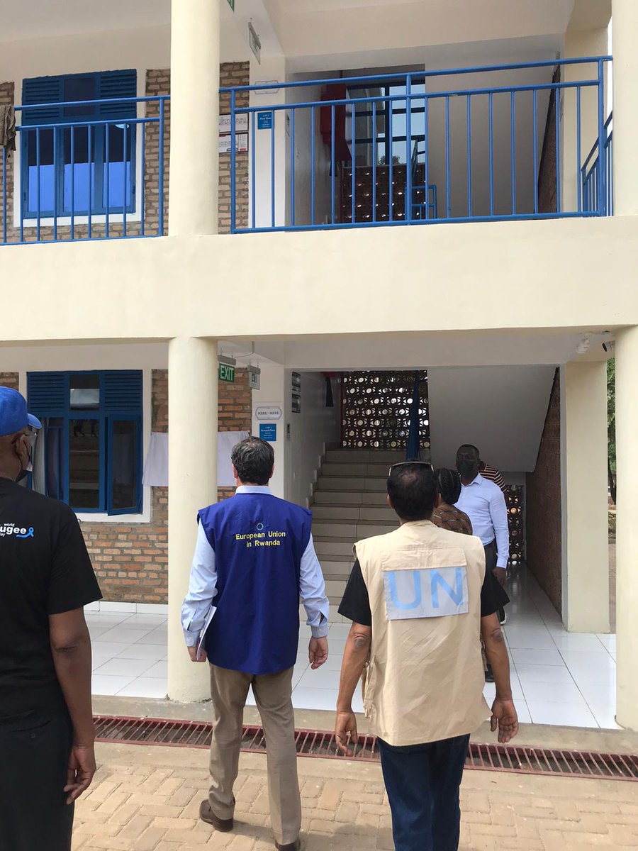 #WorldRefugeeDay2022,we inaugurated together with <a href="/RwandaEmergency/">Ministry in charge of Emergency Management</a>  <a href="/SolangeKayisire/">Kayisire Solange</a> the new Ikaze Residence &amp; renovated Gashora Police Station in Gashora Emergency Transit Center. Today&amp; every day, EU stands with those forced to leave their homes. 
@UNHCRRwanda
<a href="/BugeseraDistr/">Bugesera District</a>