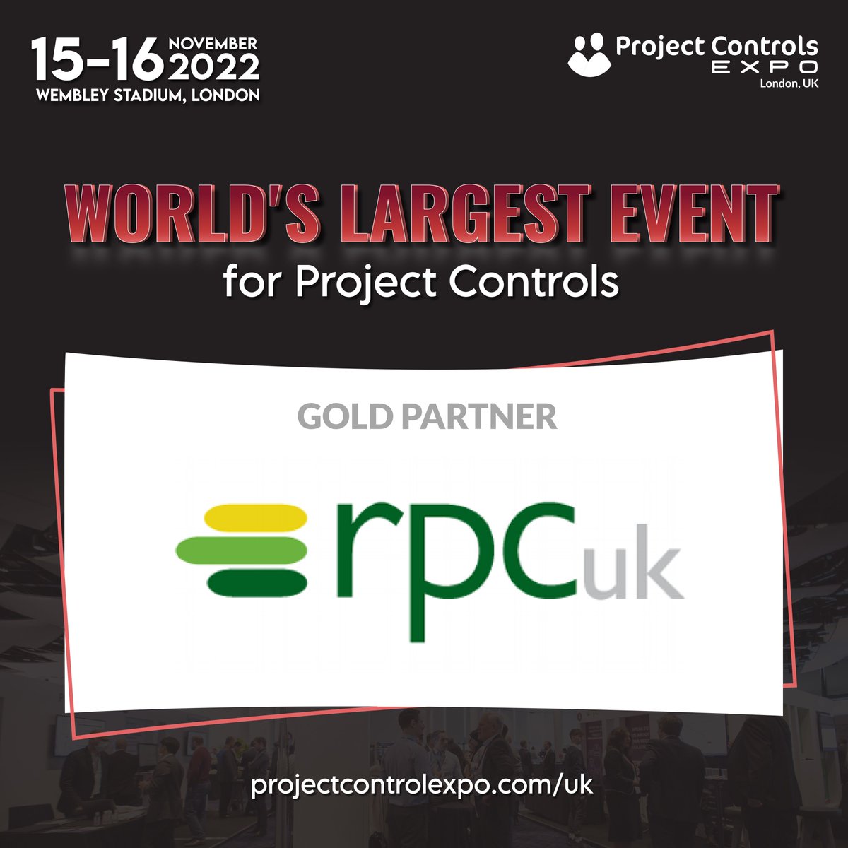 ProjConExpo's tweet photo. We are delighted to confirm @RPCUK as a gold partner for the 2022 edition of Project Controls Expo UK.

Thank you for believing in us and for your continued support.

Check out all our partners: ttps://projectcontrolexpo.com/uk/expo/partners

#ProjectControls #PCEUK #RPC https://t.co/kfXfgpaFLF