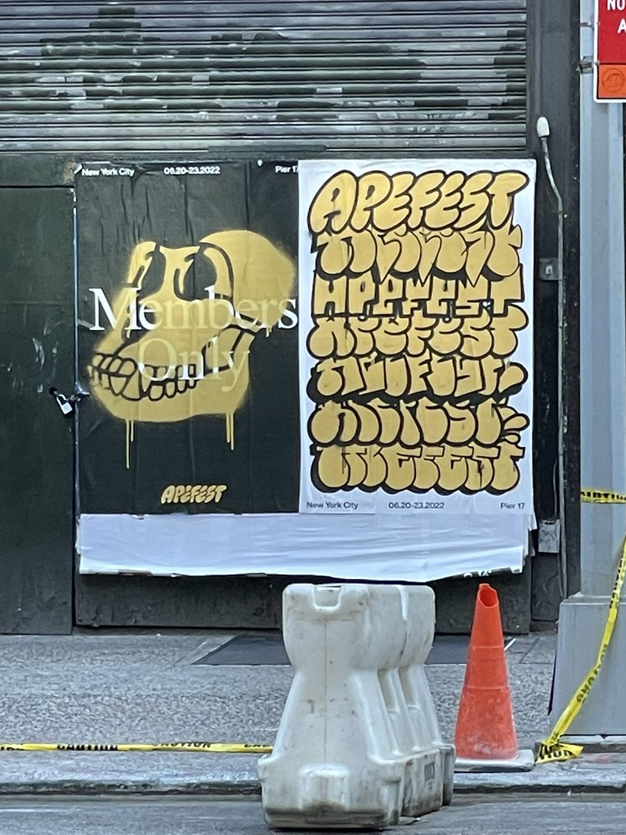 sgsaltysoldier's tweet photo. Today’s the day apes, gm! 🫡🍻 @BoredApeYC #ApeFest2022 https://t.co/TFjOpCnLso
