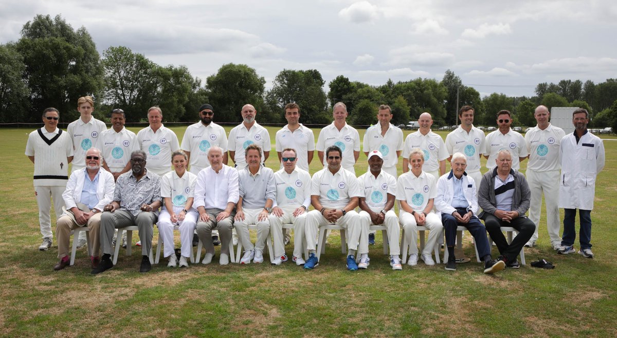 WellbeingofWmen's tweet photo. We were excited to announce our new @ShaneWarne Memorial Fund at our annual Celebrity Cricket Day yesterday!🏏

Thank you to all those who took part, our legendary cricketers and supporters. Funds raised will go to our vital work across #womenshealth💜 

https://t.co/DvzF1WaR60 https://t.co/LNCmtpaL4m