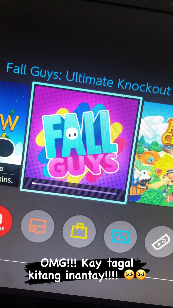 Feels like I’ve waited for so many years! And finally! It’s here!!! #FallGuys #NintendoSwitch