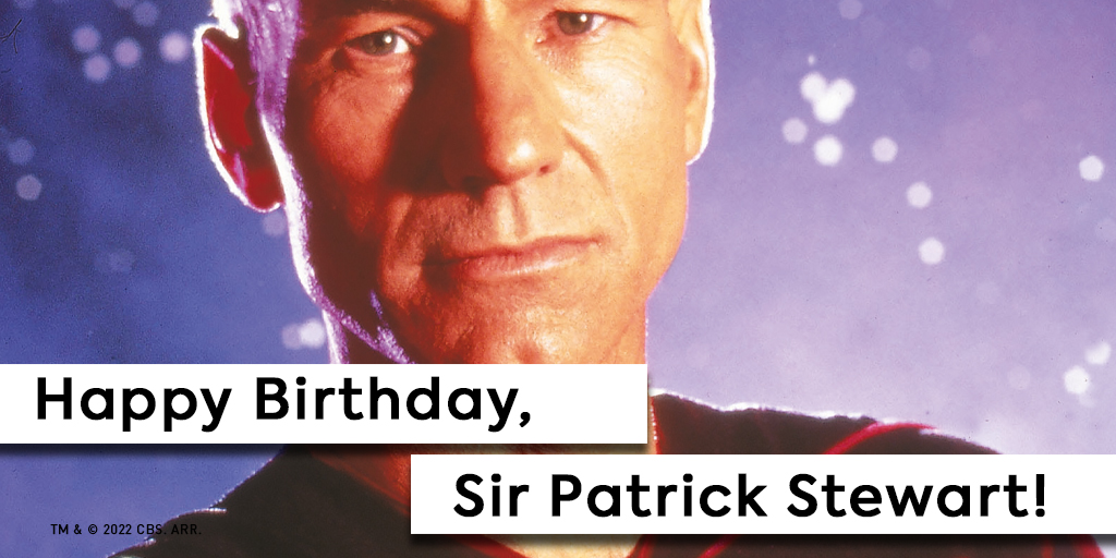 Happy Birthday, Sir Patrick Stewart!   