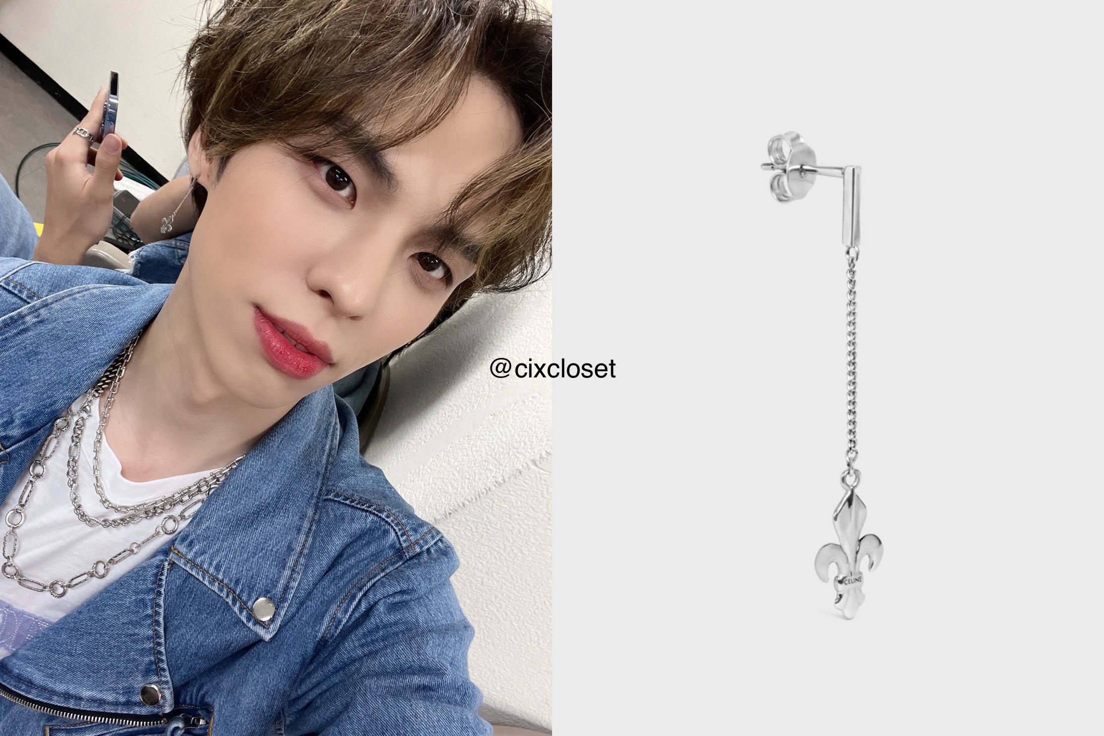 【超希少】CELINE TEEN KNIGHT POEM チェーンネックレス 超希少】CELINE TEEN KNIGHT POEM チェーンネックレス