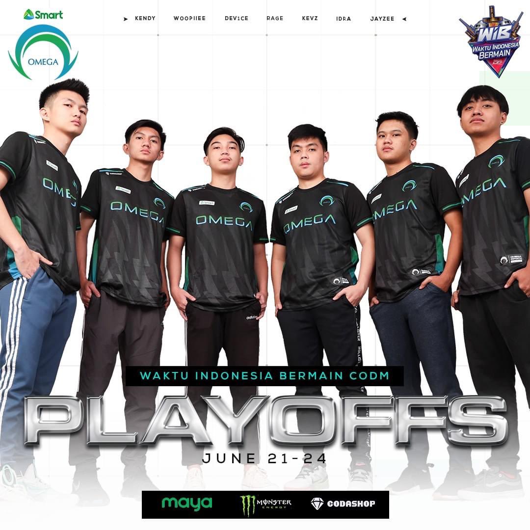 OmegaEsportsPH's tweet photo. ‼️ Attention, Barangay Omega! ‼️

Our Smart Omega CODM squad will head on to the playoffs of the DG: WAKTU INDONESIA BERMAIN! 

#OneShotOmega #KapagTopUpCodaShop #MAYA #UnleashTheBeast https://t.co/yenvhMzims