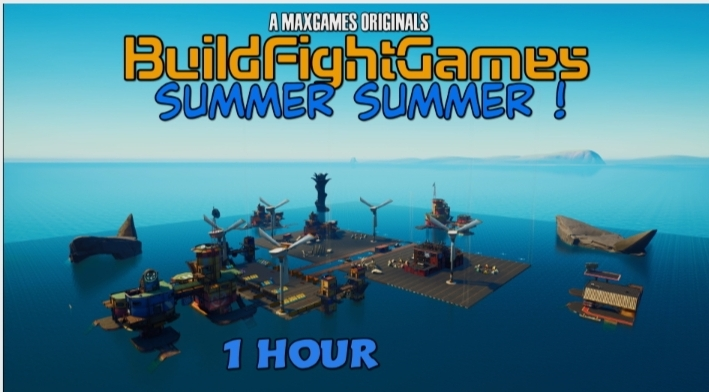 StudioMaxGames's tweet photo. BuildFightGames β Summer Summer !
Arrive in 1 hour!
#Fortnite #FortniteChapter3Season3 #FortniteVibin #CreatedInFortnite #fortnitenewmap #FortniteCreative https://t.co/WQxA9glheg
