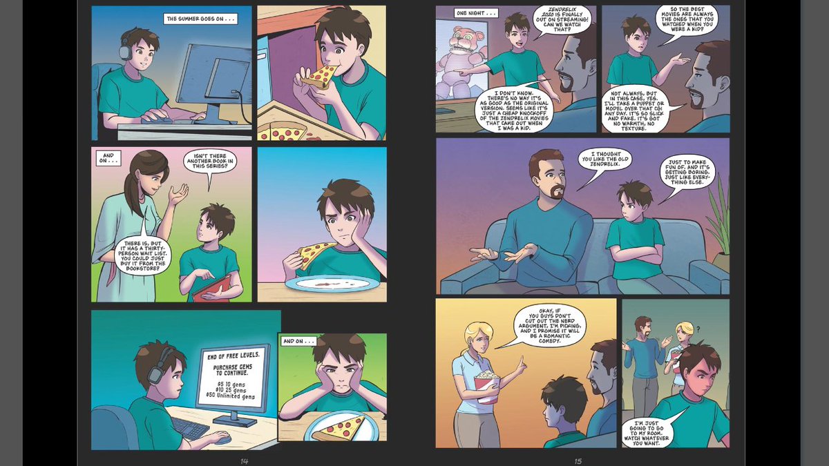 NEW* INTO THE PIT GRAPHIC NOVEL PREVIEW PAGES