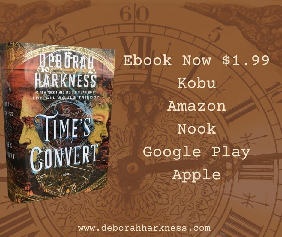 AllSoulsDG's tweet photo. TIME’S CONVERT ebook is now on sale in the US for 1.99. If you don’t already own the digital version, this is a great time to get the book on discount.
@DebHarkness #DealAlert #AllSoulsSeries #TimesConvert #DeborahHarkness https://t.co/xLEnZkE2ln