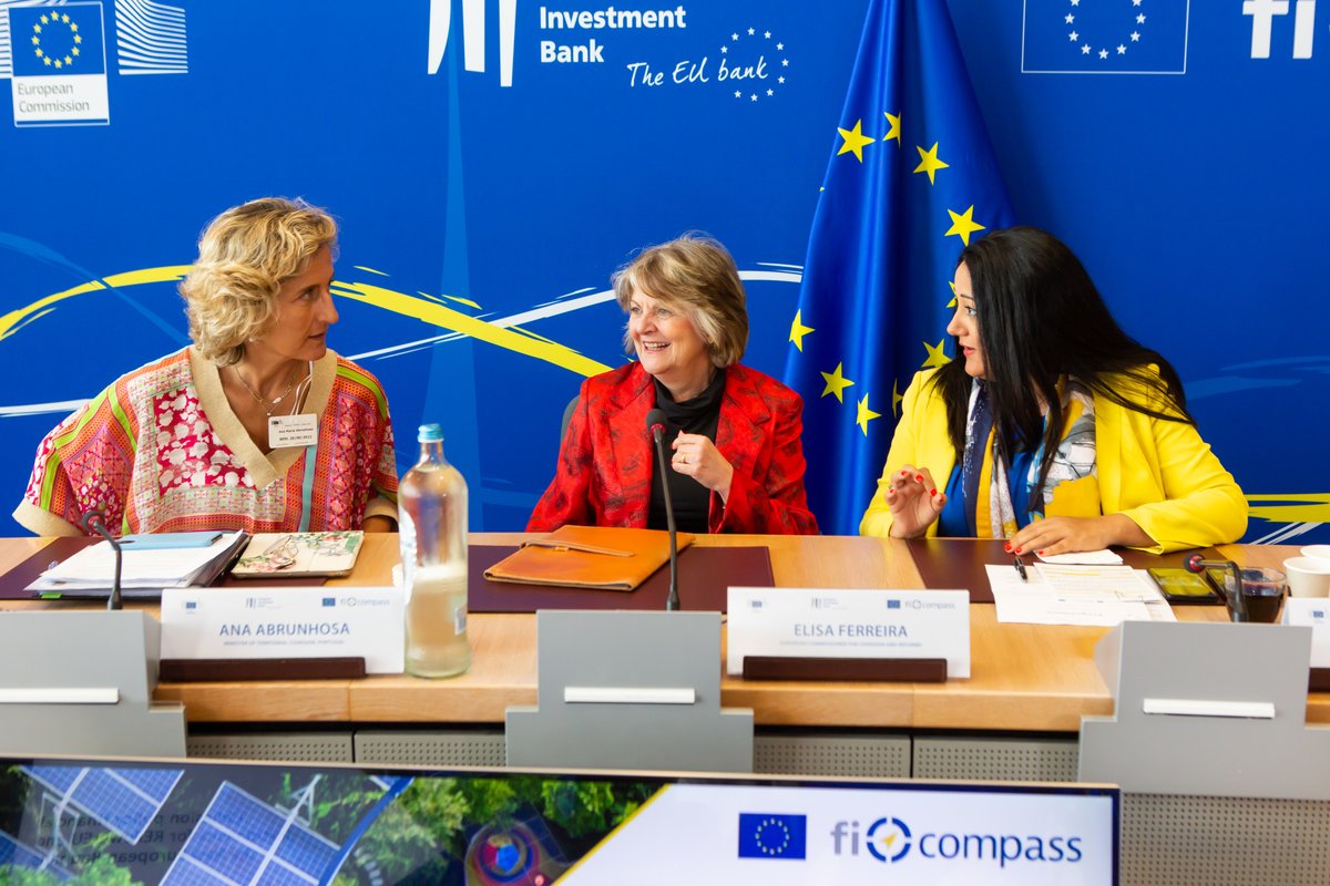 EU 🇪🇺#CohesionPolicy plays crucial role in co-financing #REPowerEU &amp; #NewEuropeanBauhaus initiatives.

As needs outweigh available funding, <a href="/EU_Commission/">European Commission</a> &amp; <a href="/EIB/">European Investment Bank</a> launch today2⃣new models for financial instruments combining grants &amp; loans to flexibly mobilize additional resources.