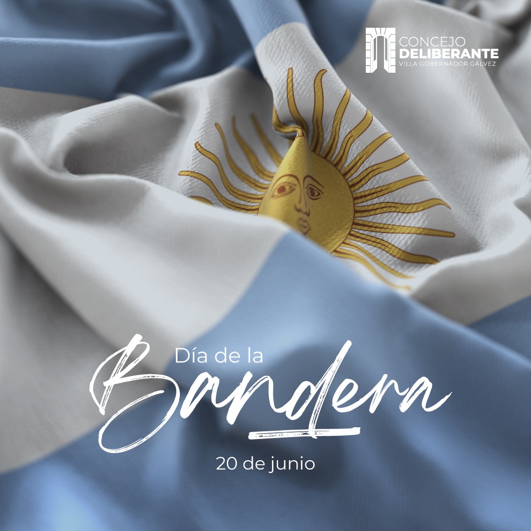 Hoy celebramos el #DíadelaBandera, el recuerdo de su creador, #ManuelBelgrano, y su eterno ejemplo de dedicación, lucidez y transparencia en la lucha por nuestra #Independencia. 
Levantemos bien alto la Celeste y Blanca y recordemos a su creador, Manuel Belgrano.
#20deJunio #vgg