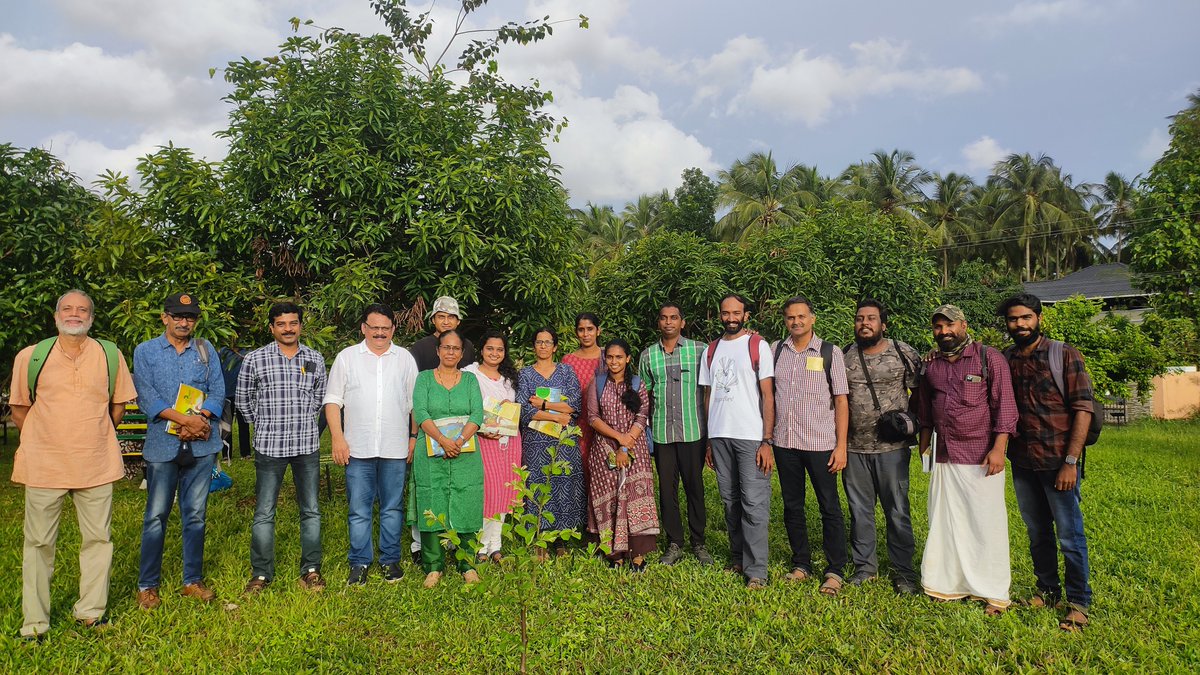 Thrissur District Team at Kerala Bird Monitoring Workshop June 2022 #KoleBirders #CitizenScience