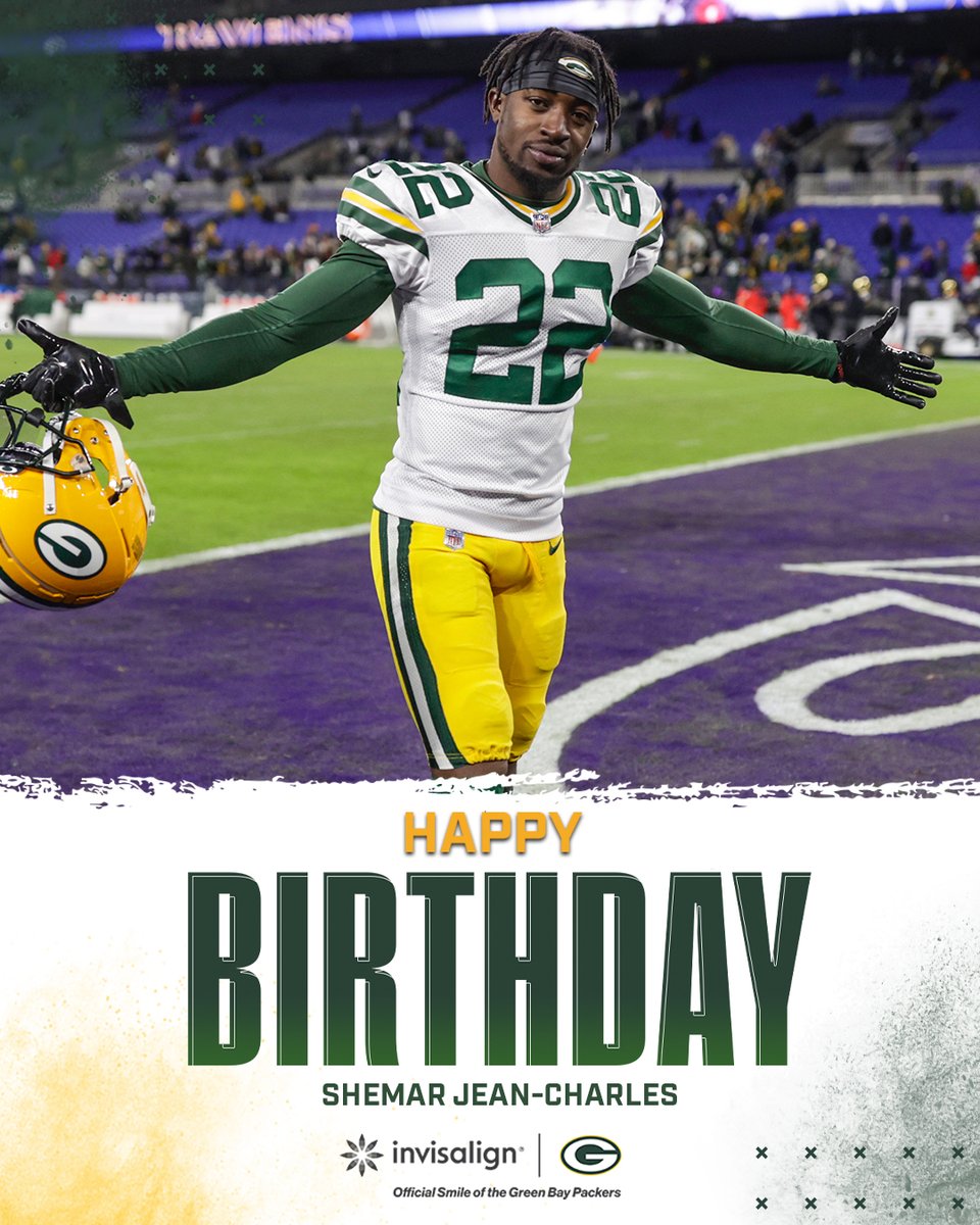 packers's tweet photo. Happy birthday, @sherm_ftc! 🥳

#GoPackGo | #WinningSmiles https://t.co/CMWRpgOC4n