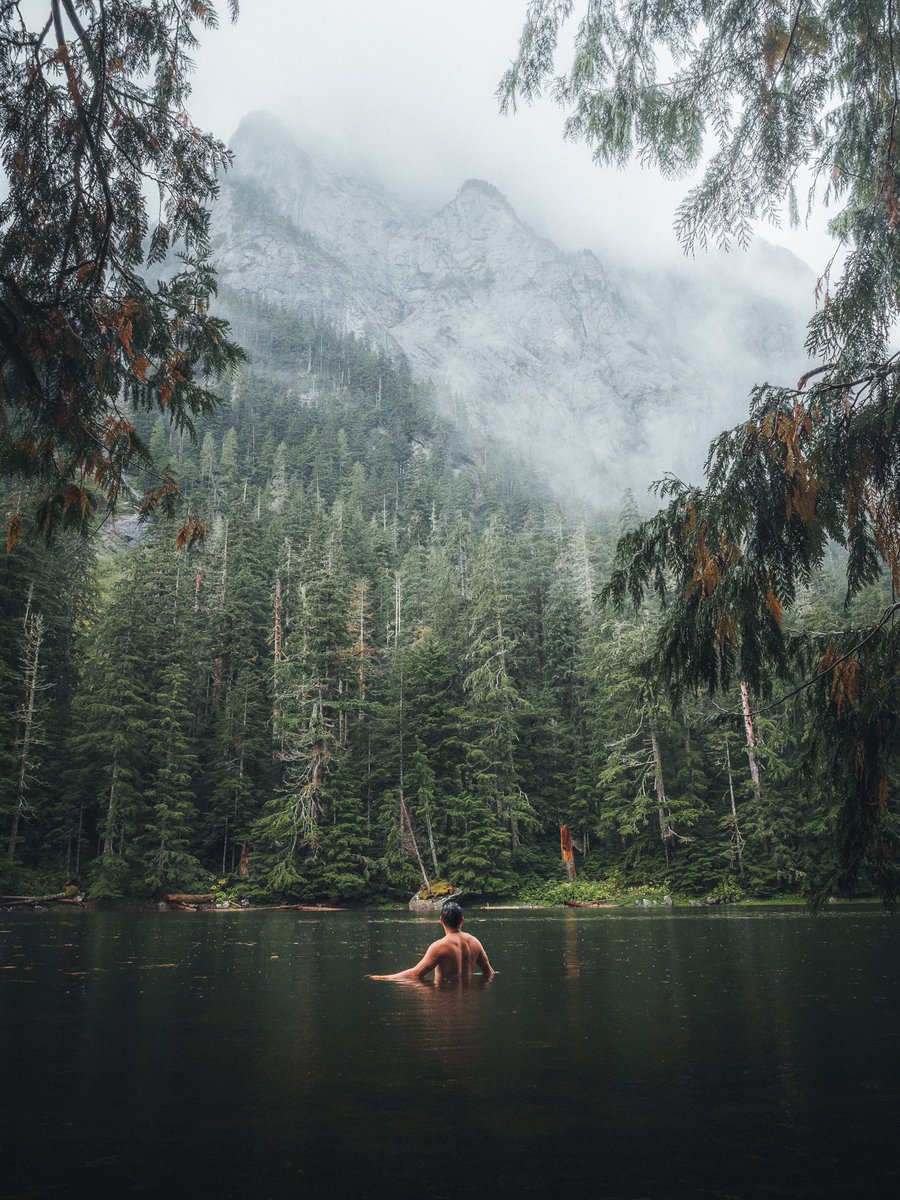 Adam_Dopierala's tweet photo. Is it summer yet? PNW weather still feeling like autumn 😅

#pnw #moody #mountains #fog #goingforadip #forest #hiking #outdoors #nature #outdoors #adventure https://t.co/kpgD9KpoYV