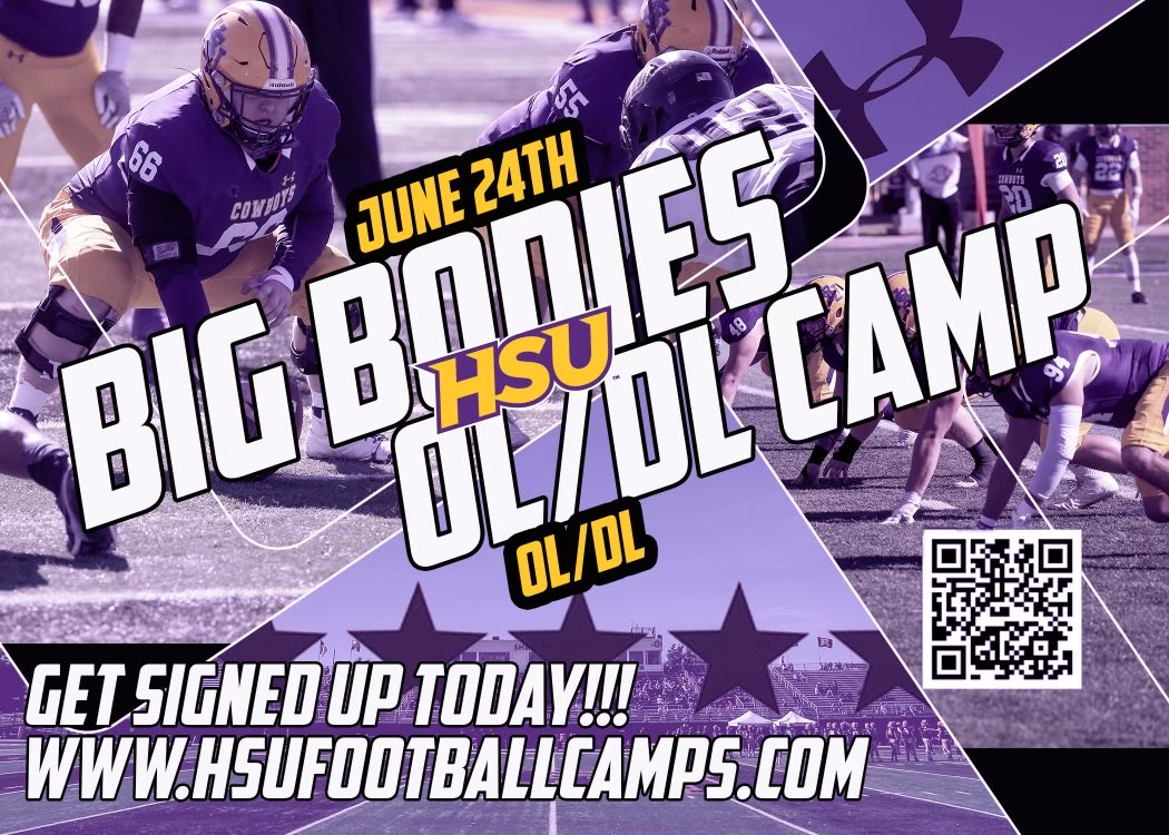 CoachDL_Niles's tweet photo. Big bodies camp this Friday June 24th in Abilene, TX. Great opportunity to come get better!! Space is limited, Get Registered today!!   

https://t.co/hRBOgeL0TS https://t.co/o7IeBMGFcd