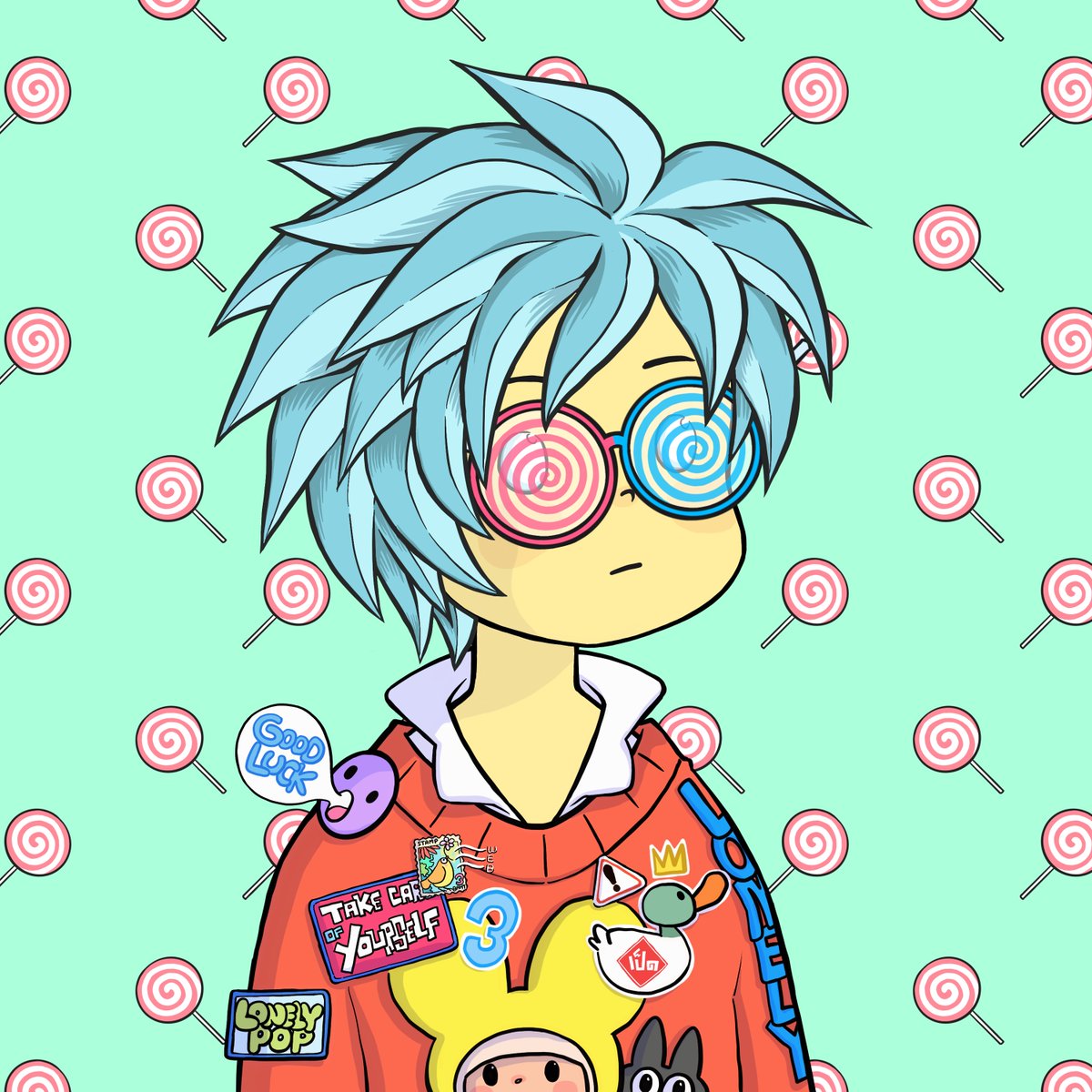 LonelyPopNFT's tweet photo. GM, LonelyFam! 🍭 https://t.co/w71GLXguyn