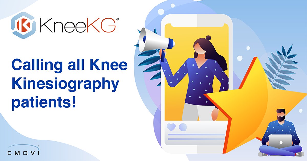 Calling all Knee Kinesiography patients! We'd love to hear all about your experience with the KneeKG. Send us a private message via Facebook Messenger to share about the ways our revolutionnary technology has eliminated or significantly reduced your knee pain.