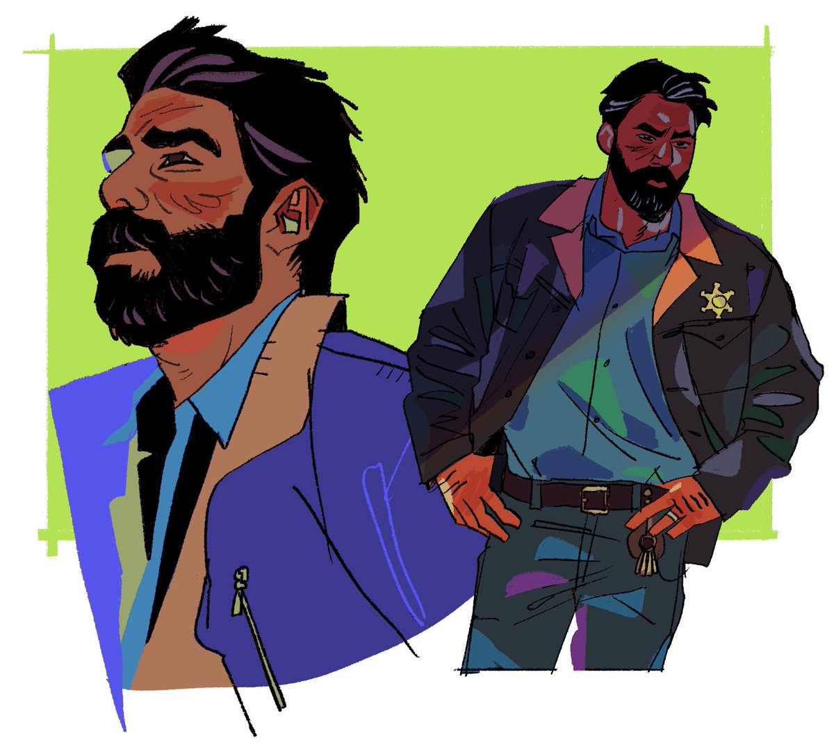 puyogho's tweet image. more midnight mass doodles cause I’m being sucked dry by this series 🫀‼️