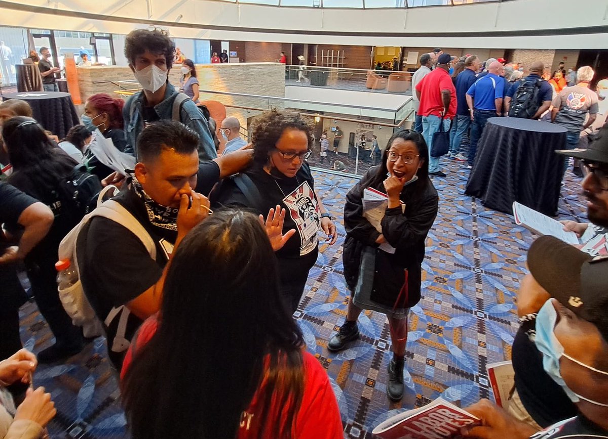 workersjusticep's tweet image. Thank you Chicago and @labornotes for the experience of a lifetime! @workersjusticep ✊🏾❤️

As our brother Chris (  @Shut_downAmazon ), president of @amazonlabor said;

“@labornotes conference is the #Laborchella of the labor movement.” 

🔥#Hotlaborsummer #LaborNotes2022