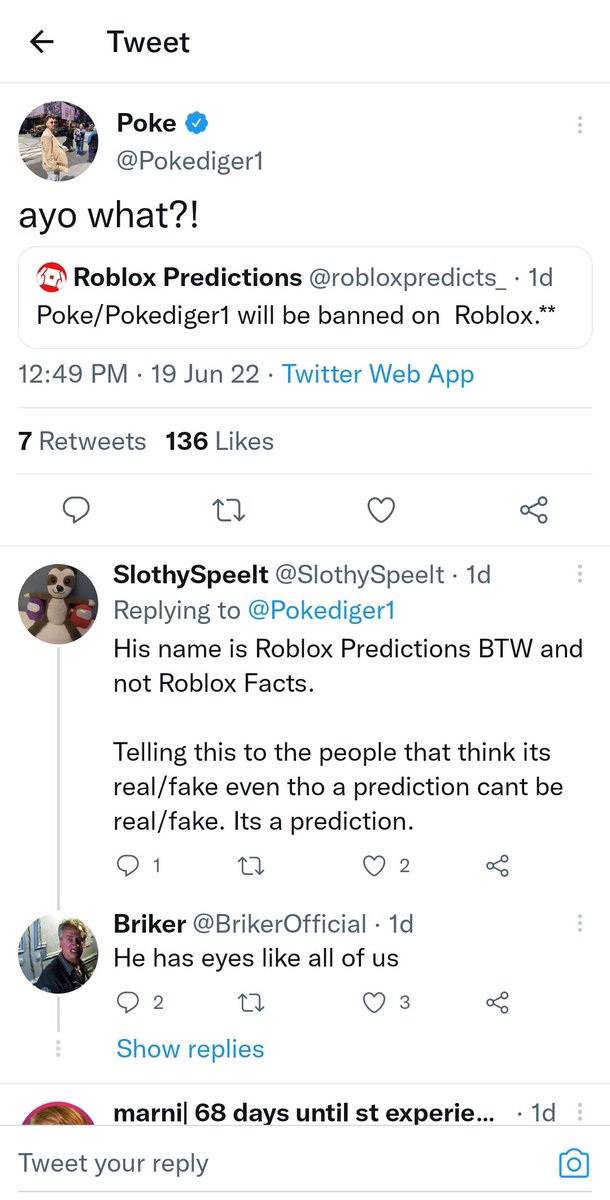 RobloxNewsUNOFF's tweet image. Another fake RBNews, Thankfully I&apos;m here to spread truth! Pokediger is not being banned from roblox at all! I also believe his content isn&apos;t clickbait. You can say what you want, heck even cancel me. But I&apos;ll still be a fan. @Pokediger1 Your account is not banned.