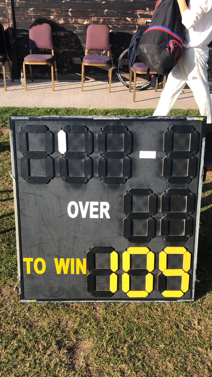 PSCCu15s's tweet photo. Good bowling performance, the lads will look chase down 109 to win https://t.co/UZkK3Q3pzC