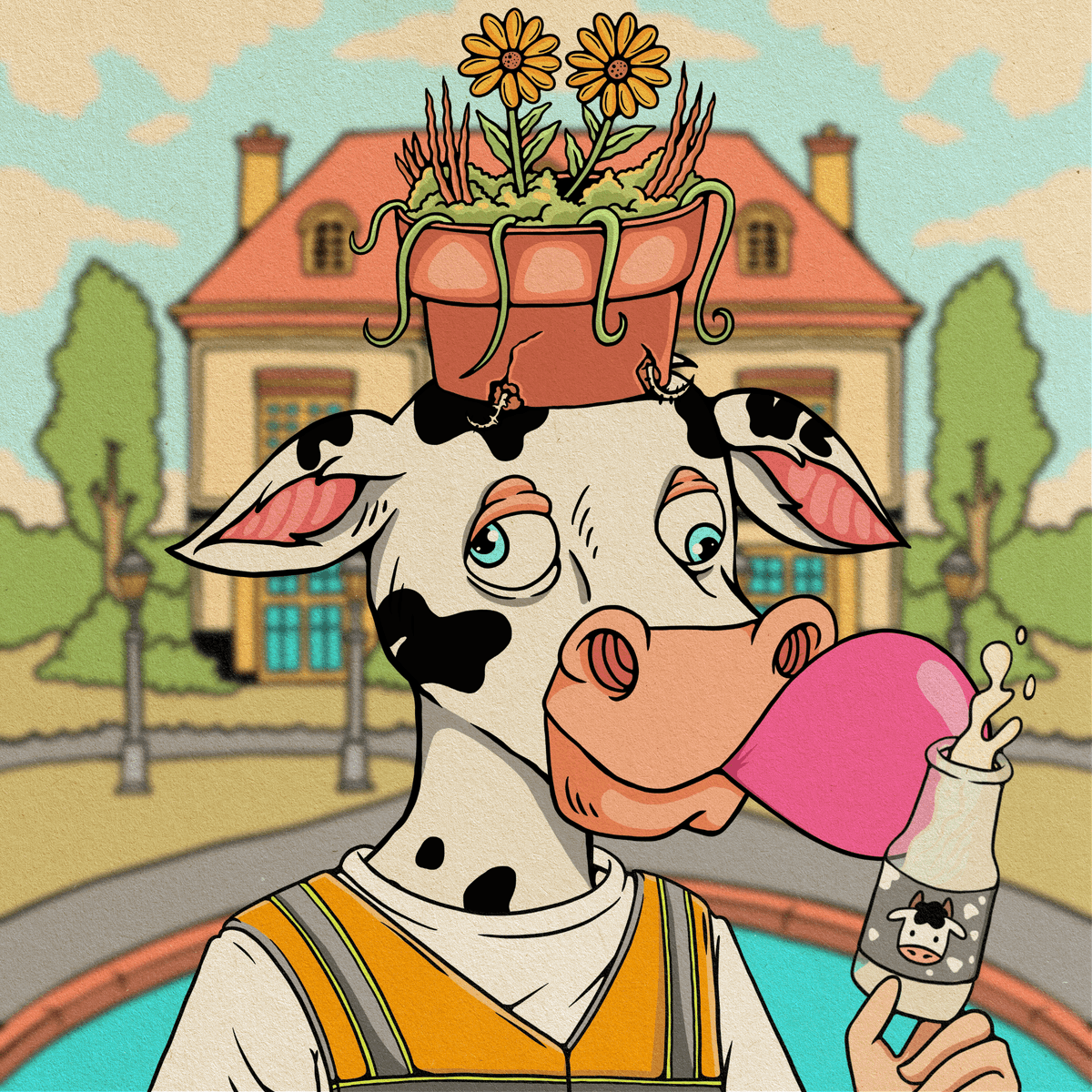 OkayArtBears's tweet photo. #OKAB DAO minted 2 @UdderChaosSOL and purchased 3 rare cows from the secondary.

🐮 One of the most beautiful art we have seen on #Solana done by artist @IlhamAfrora 
🐮 Team is setting up a validator using the raised fund and distribute $SOL rewards to holders in the future

moo https://t.co/cqqhz4SE0m