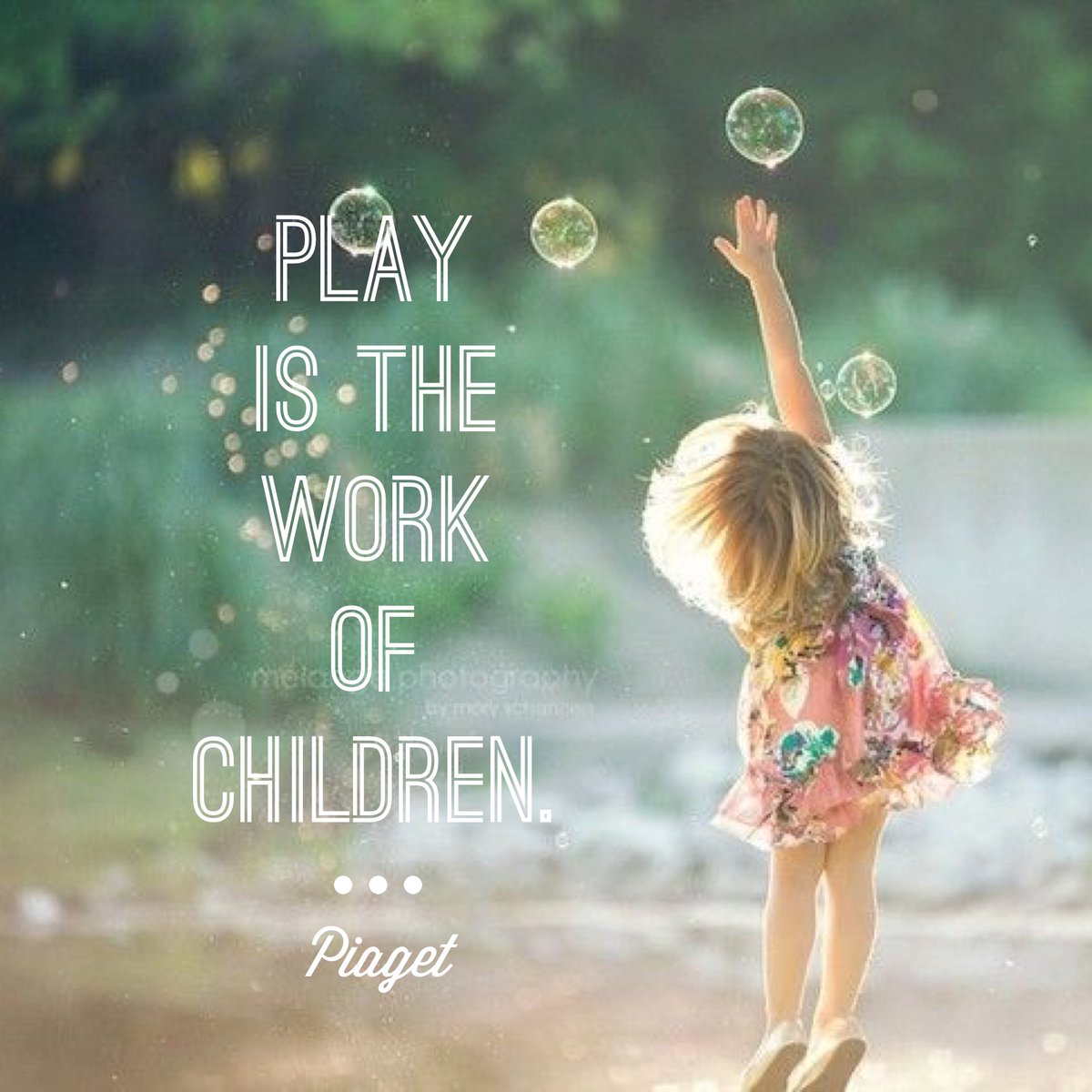 Play is the work of children
-Piaget  
#professionaldevelopment #Gesellinstituteofchilddevelopment #preschooladministrator #bilingualteacher