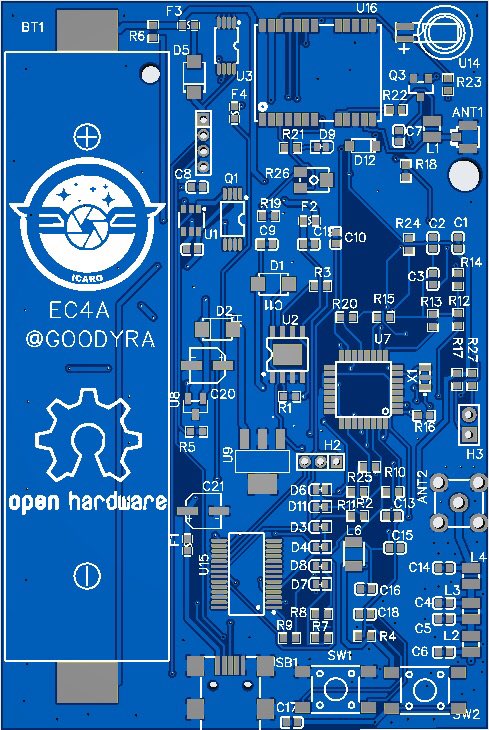goodyra's tweet photo. Ya está lista la placa APRS para el @ProjectIcaro aquí se observa mucho mejor @ast_josea @Araba_ST @SPuertes @LuisLlamas de momento tardan entre 8 y 10 días, toca esperar https://t.co/nyaK18RhhS