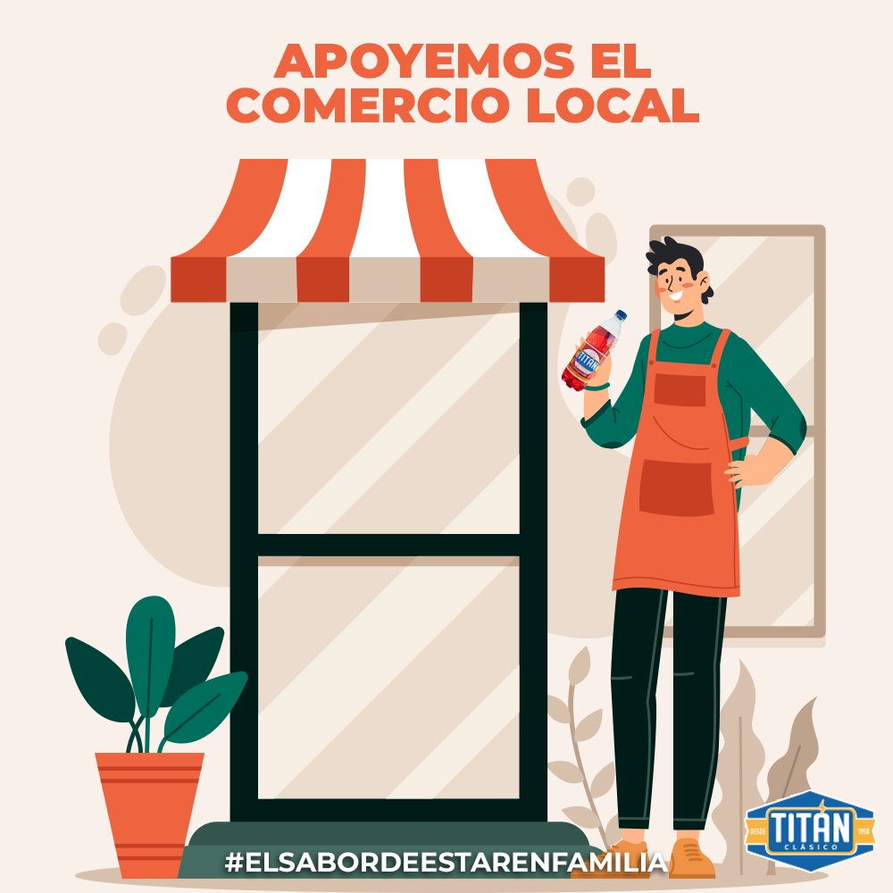 RefrescoTitanmx's tweet image. El comercio local promueve una economía local sostenible y equilibrada. 🛍🥤

#DeliciosaTradición
#SaludPorLosBuenosTiempos